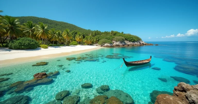 Piscinas naturais cristalinas com recifes de corais e água transparente em São Miguel dos Milagres