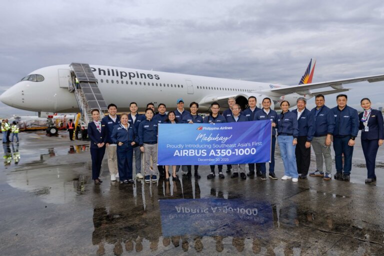 Philippine Airlines Airbus A350-1000 Joins Fleet, With All-New Cabins