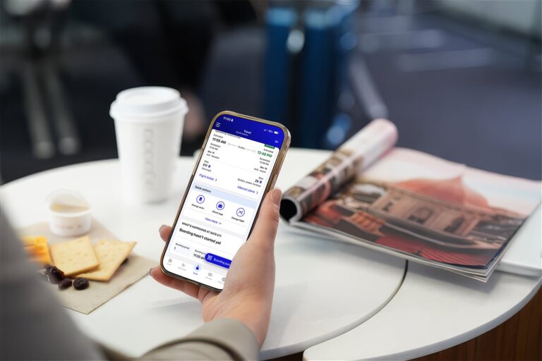United Airlines app updates includes real-time boarding updates