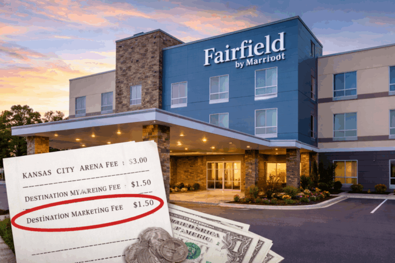 Marriott Adds a “Destination Marketing Fee” at Kansas City Airport Fairfield — Pay $1.50 Extra So the Hotel Can Advertise to You