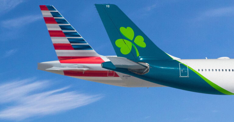 American & Aer Lingus Partnership: Earn & Redeem Miles, Use Elite Perks