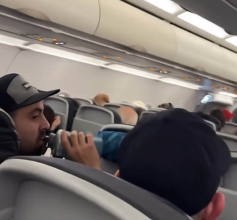 The Plane Started Moving. Then Passengers Heard Someone Yelling From the Cargo Hold