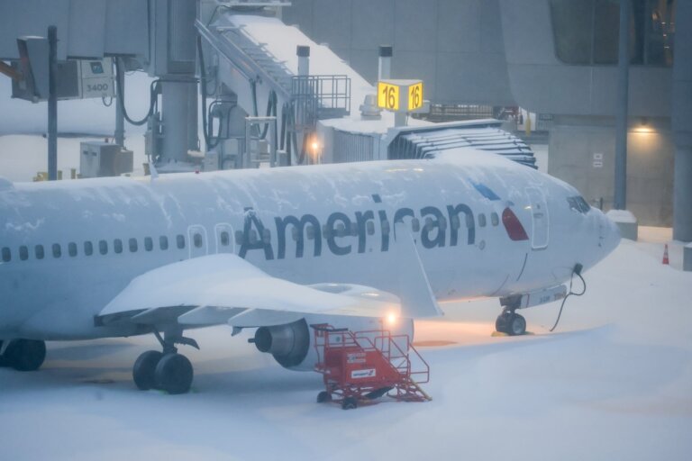 American's winter storm cancellations top 9,000, now worst ever