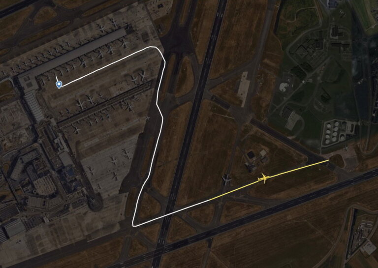 Near Disaster: SAS Plane Tries To Take Off From Taxiway, Skids Into Grass