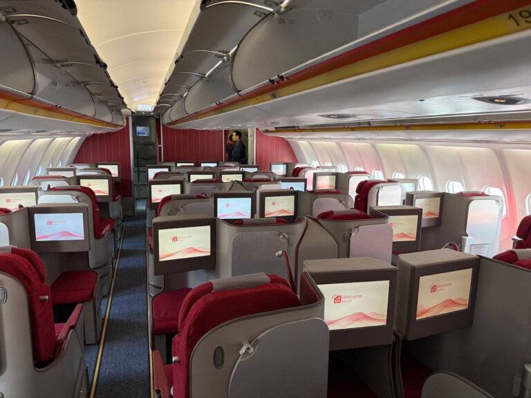Hong Kong Airlines A330 Business Class: Second-Rate But Good Enough