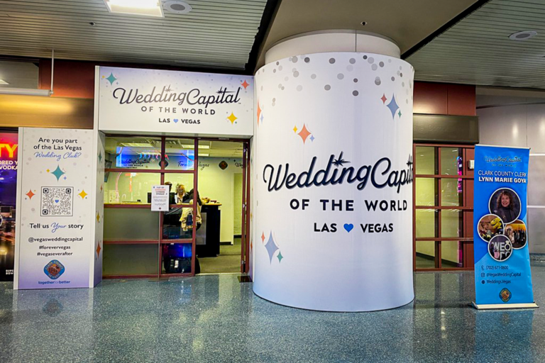 Get a marriage license at this airport pop-up in Las Vegas