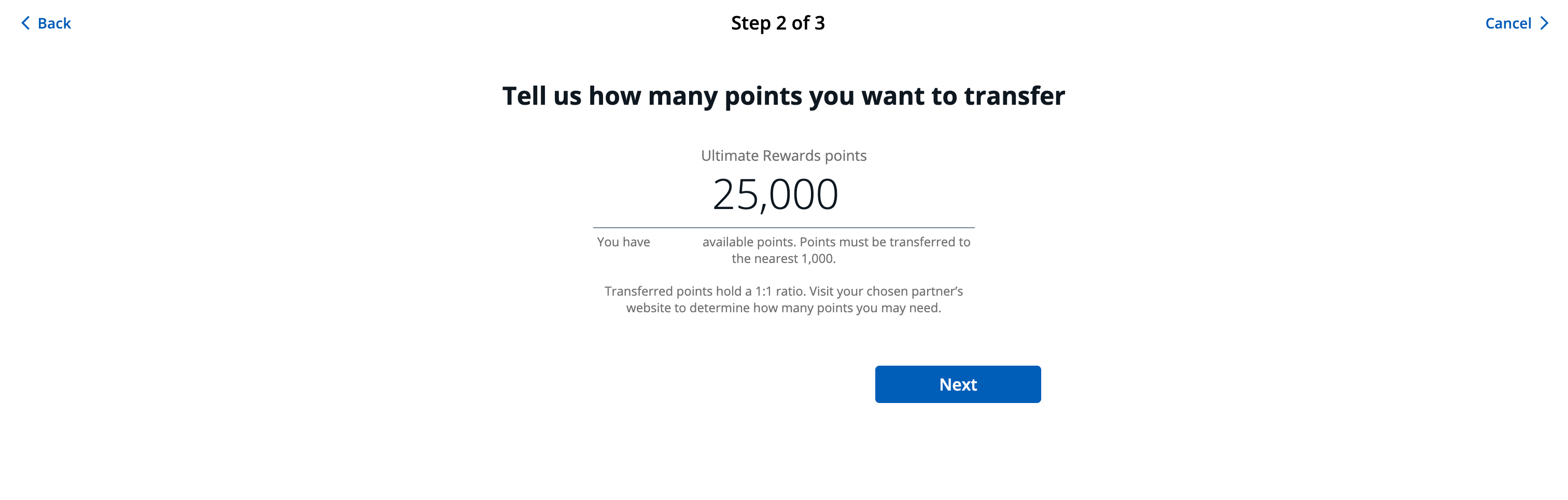 Transferring 25K Ultimate Rewards points to Iberia