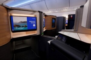 First Look Inside United Airlines New Premium 787-9 — Internal Photos Shared With Employees Show Polaris Studio and Snack Bar